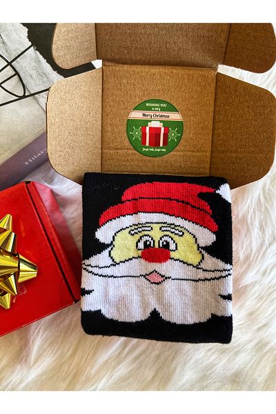 fethi mekik 1 Pair Boxed Unisex New Year Christmas Christmas Socks