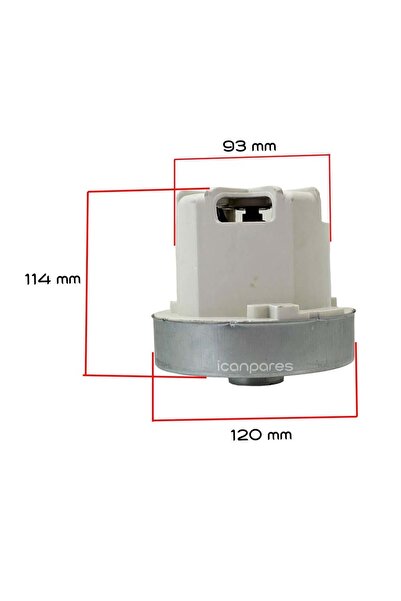 Parmis Μοτέρ ηλεκτρικής σκούπας Thomas Compatible Smart Touch Style - Με Χάλκινη Περιέλιξη