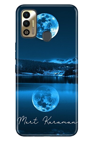 TECNO Spark 7T Uyumlu Kılıf İsim Yazılı Kişiye Özel Silikon Model-17