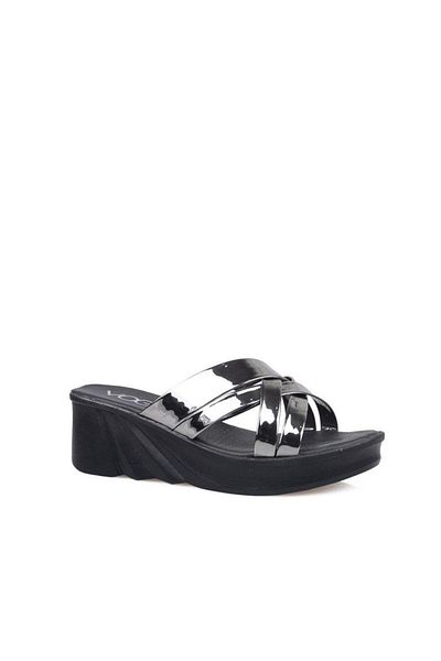 Voga 2104 Wedge Heel Comfort Casual Γυναικείες Παντόφλες