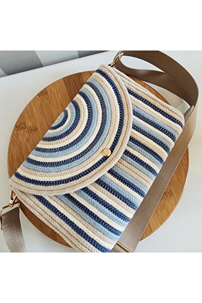 Yektayla حقيبة نسائية مصنوعة يدويًا، حقيبة جانبية، حقيبة كروس، حقيبة حبل، حقي...