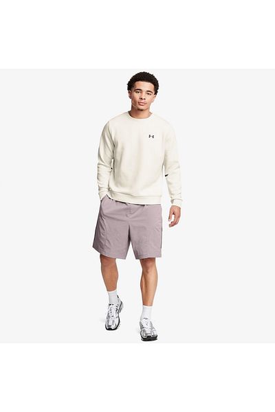Under Armour Ανδρικό λευκό φούτερ Unstoppable Fleece Crew Neck