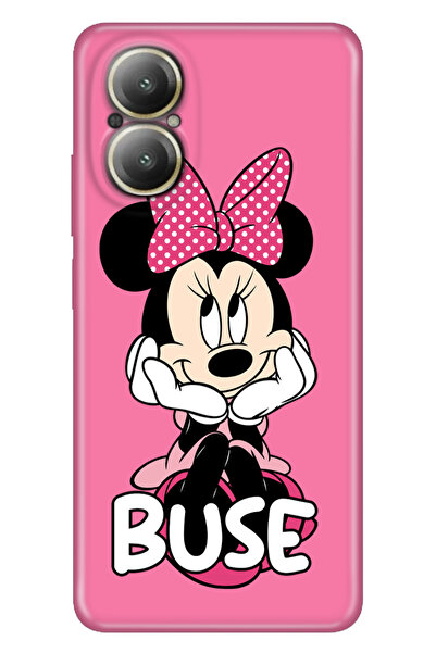 realme 12 Lite Uyumlu Kılıf İsim Yazılı Kişiye Özel Silikon Model-36