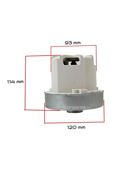 Parmis Συμβατός με Rowenta RO 4421 Silence Force Compact Μοτέρ ηλεκτρικής σκούπας - Χάλκινη περιέλιξη