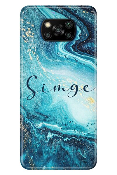 POCO Xiaomi Poco X3 NFC  - X3 Pro Uyumlu Kılıf İsim Yazılı Kişiye Özel Siliko...