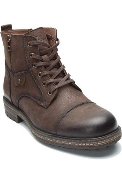 Hammer Jack 102 17400 Γνήσιο δέρμα Comfort Casual Μπότες με φερμουάρ