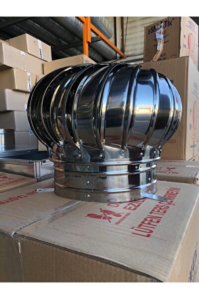 Esmatik 300'lük Paslanmaz Baca Rüzgar Gülü