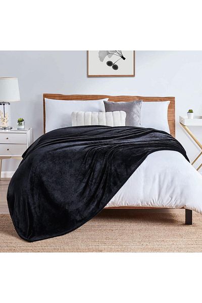 Fleece blanket for bed hot sale