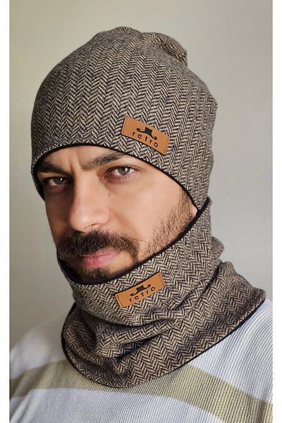 ALYA Fleece Set - Adult Beanie Neck Collar Set