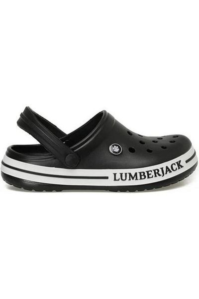 lumberjack DEVON 2FX Unisex Black EVA Sabo Sports Slippers and Sandals