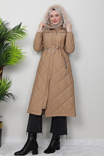 giz astore Καπιτονέ παλτό Milk Coffee Mine