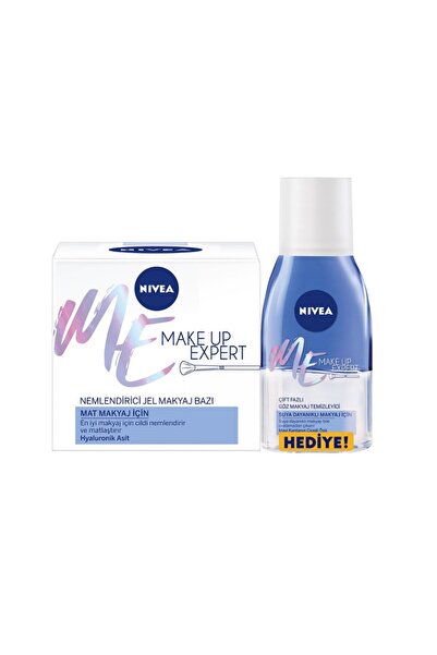 NIVEA Make Up Expert Nemlendirici Makyaj Bazı 50ml Çıft Etkili Göz Makyaj Tem...