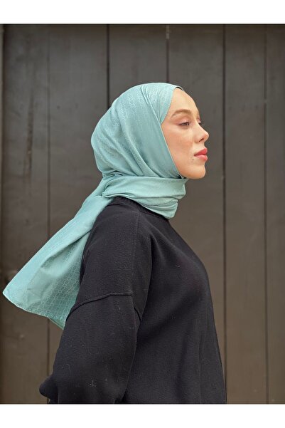 Modakaşmir Silky Jacquard Series Clover Pattern Shawl