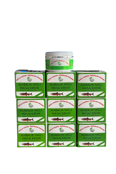 BDUP Alabalık Yağlı Masaj Kremi 10 Adet