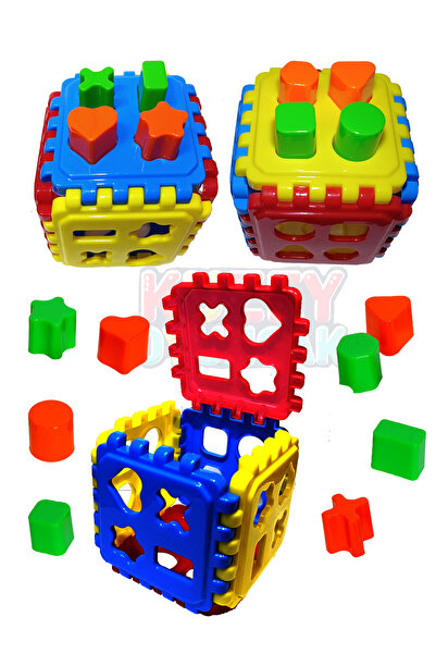 toysnet Bultak Bebek Oyuncağı Eğitici Geometrik Şekiller Puzzle Bultak Bebek ...