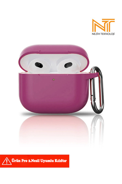 Nezih Case Pro 2. Nesil Uyumlu Yüksek Kalite Liquid Silikon Tıpalı Kılıf
