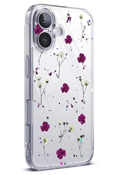 3GEN CASE İphone 16 Plus Uyumlu Desenli (Kamera Korumalı) Şeffaf Silikon Kılıf