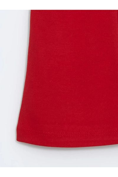 LC Waikiki Lcw Baby Red Elastic Waist Spanish Leg Baby Girl Leggings Cent Trade