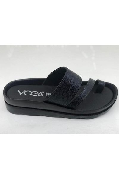 Voga 1740 شبشب كاجوال مريح أسود