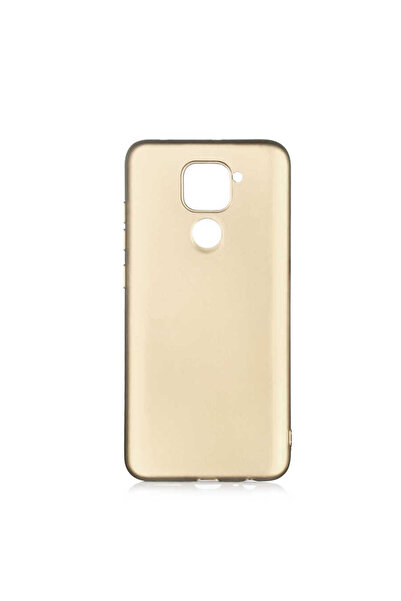 Xiaomi Redmi Note 9 Case Flexible and Durable Premium Silicone Cover - Gold