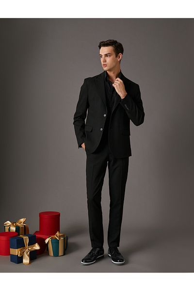 Koton Яке с блейзър Slim Fit с детайли с копчета