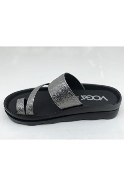 Voga Papuci casual 1740 Platinum Cracked Comfort
