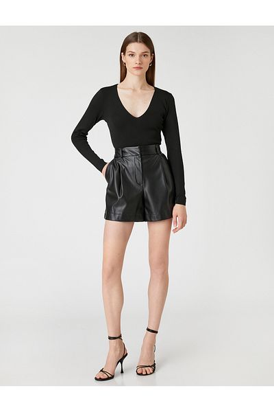 Koton Half Turtleneck - Short Sleeve Soft Texture Sweater