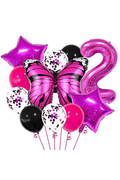DÜVENCİ TİCARET Baloane pentru petrecerea de aniversare fluture, set de baloa...