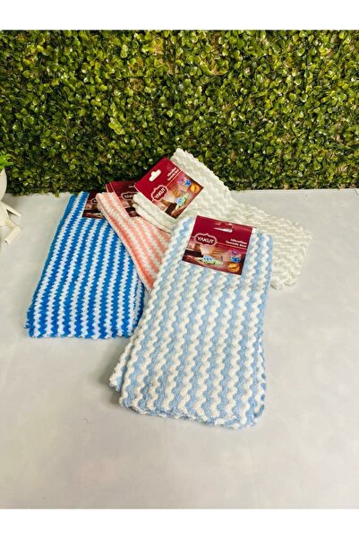 KAPLANBABA ( 4 Adet ) Mikrofiber Yumuşak Dokulu Temizlik Bezi 28*30 Cm Mutfak...