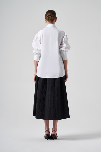 Nuss Ecru Cotton Shirt - Model 3002