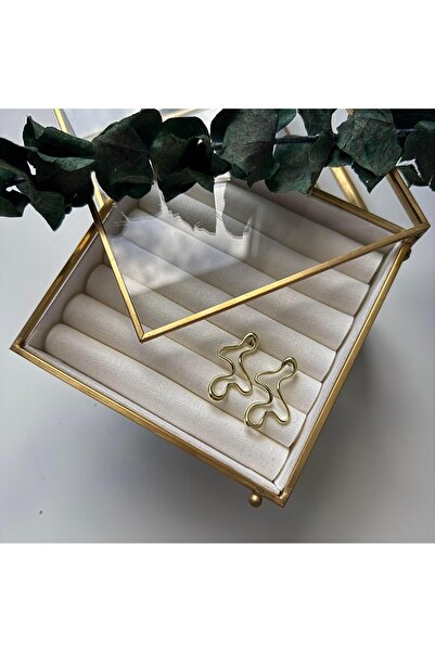 Alice İsstanbul Gold Wavy Earrings