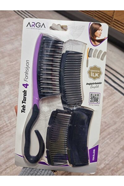 Lider MAGNESİA Λειτουργική και αντικαταστάσιμη χτένα με 4 κεφαλές