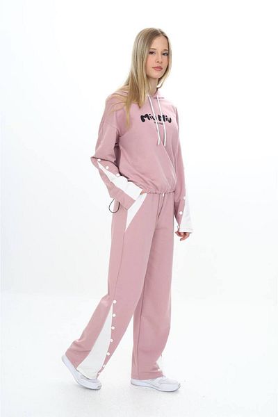 Jannock Κοριτσίστικη 100% βαμβακερή κουκούλα Oversize μακρυμάνικη φόρμα
