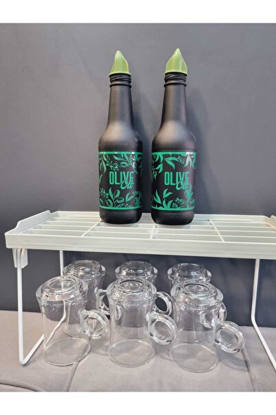 Lider MAGNESİA Γκρι Πλαστικό Ράφι 30cm x 14,5cm Πτυσσόμενο Οργανωτή Ντουλάπας