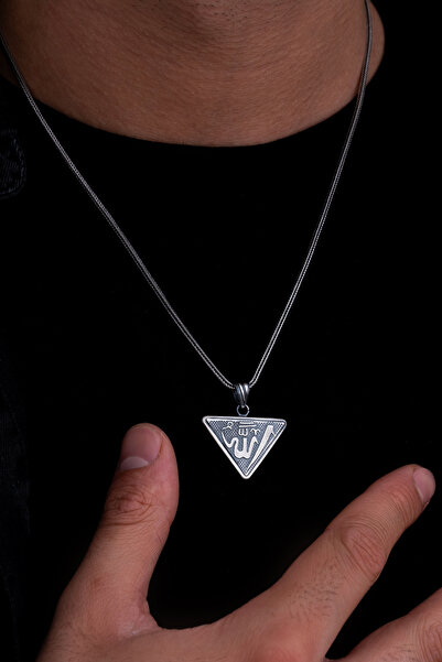 vogutima jewelery&silver by timuçin mavili Gümüş Kolye - Gümüş Cevşen Muska E...