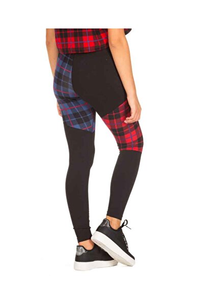 Nike Kadın NSW Tayt Ekose  BV4633-010 (Renk Multi / Beden Large)