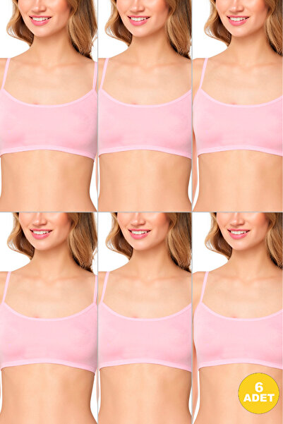 ARMİLLİA DİMODA 6-пакетний комплект бавовняних спортивних бюстгальтерів з ела...