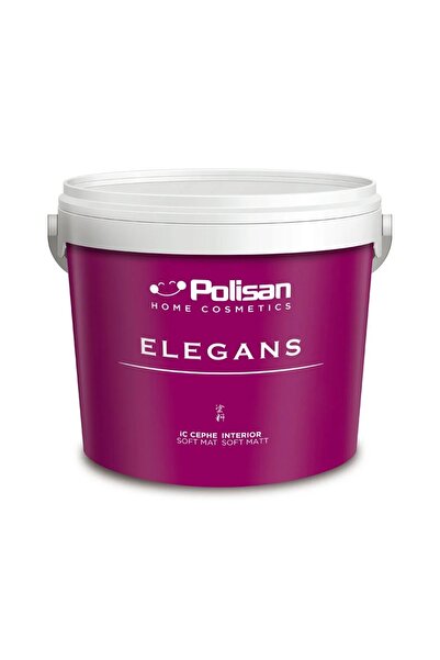 Polisan Elegans Soft Mat Iç Cephe Duvar Boyası Silinebilir Mutlu Mavi