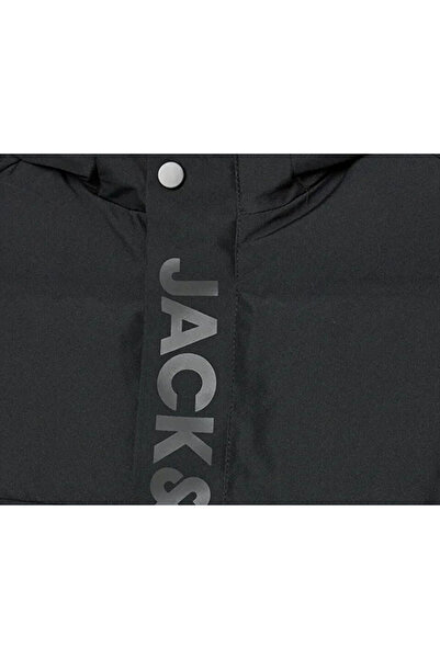 Jack & Jones Jack Jones Jcolpha Puffer Jnr Çocuk Günlük Mont 12262162-BLACK Siyah