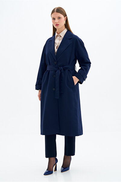 Aker Kolları Apoletli Trençkot