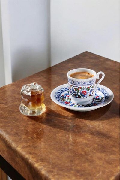 Rossel Premium Coffee Side 6-Piece Grape Glasses -10855