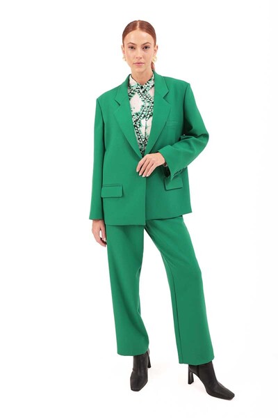 Aker Klasik Kesim Düğmeli Ceket