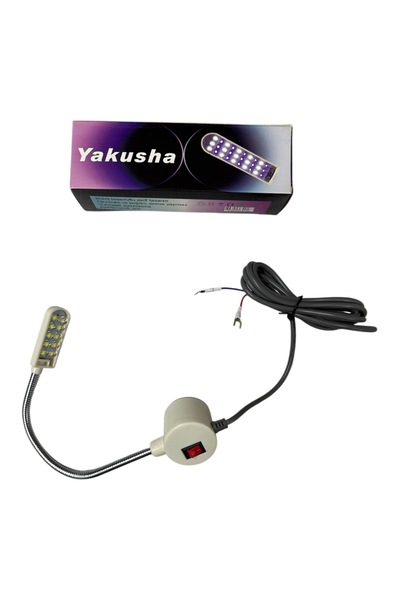 SİNGER Yakusha Spiralli AAA Kalite  Led Lamba Mıknatıslı  Dikiş Makine