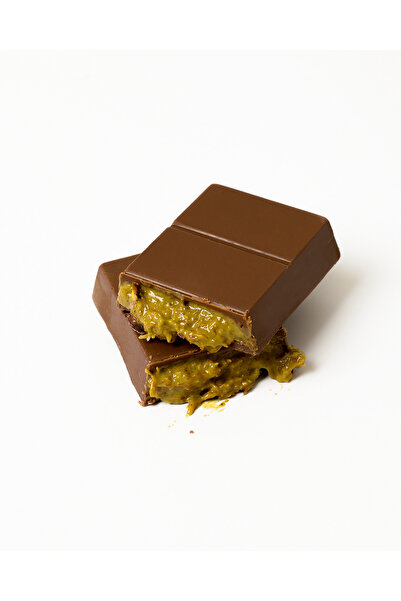 Rayess Çikolata Sütlü Antep Fıstıklı Kadayıflı Külçe Dubai Çikolatası 86 gr 3'lü Paket