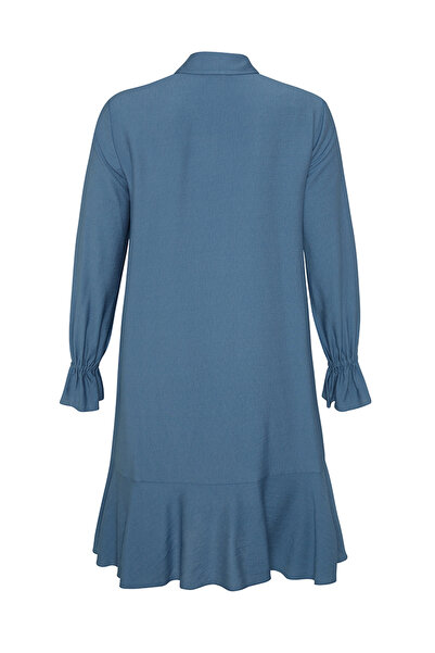 Aker Etek Ucu Volanlı Tunik