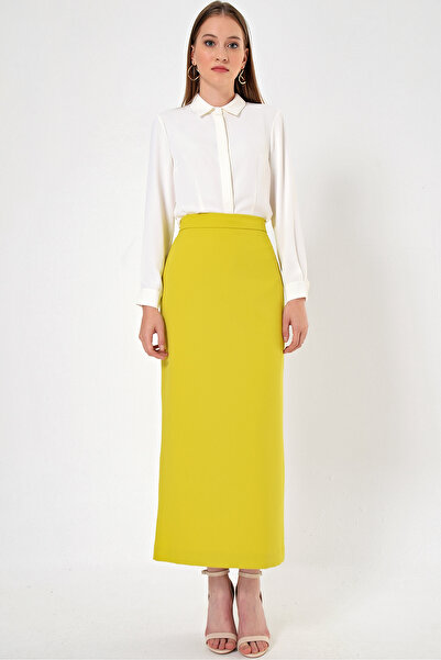 Aker Kadın Sarı Etek