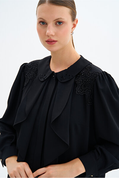 Aker Nakış Ve İşleme Detaylı Tunik