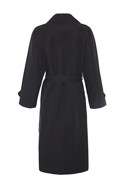 Aker Rüzgarlık Detaylı Kruvaze Trençkot