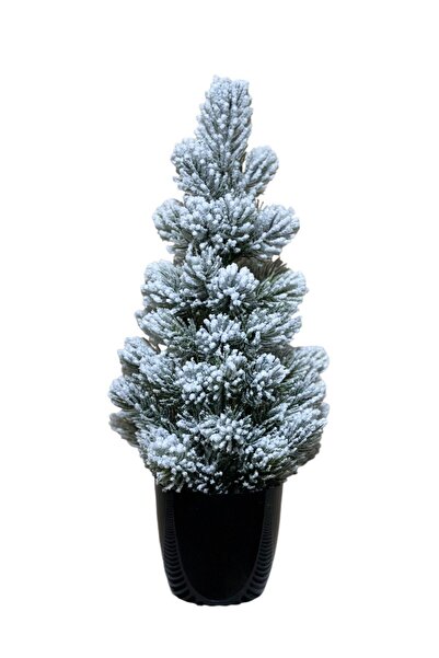 YAPAY ÇİÇEKÇİNİZ Snow Patterned Christmas Tree 42 cm
