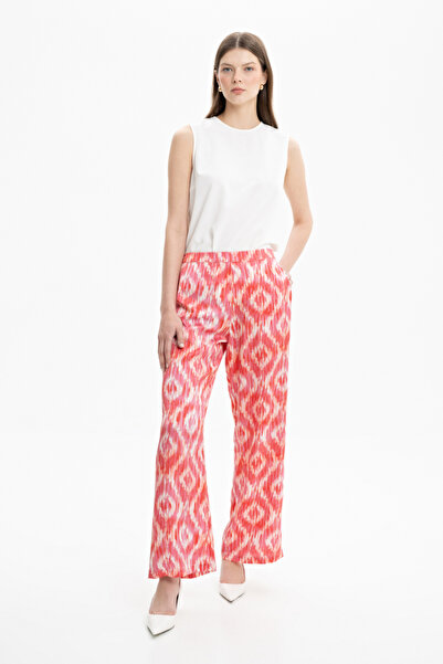 Aker Patterned Relaxed Cut Trousers